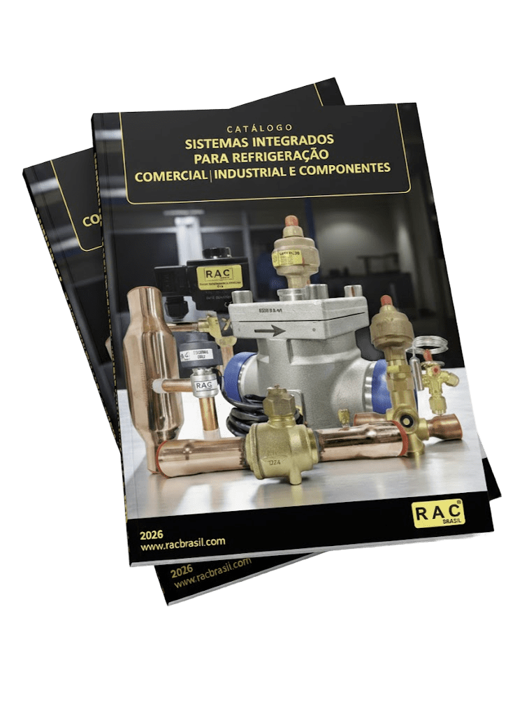 Catálogo RAC Brasil 2026 - Peças e Componentes para Refrigeração Comercial e Industrial